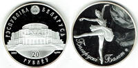 Weißrussland 20 Rubel Belarus, 20 Roubles 2013, ballett, Faboulous 15 F15 Privy Mark -
