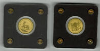 Tschad 3000 Francs tchad, builloncoins of the world - springbok, gold coin, 1/500 ounce! -