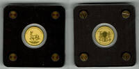 Tschad 3000 Francs tchad, builloncoins of the world - springbok, gold coin, 1/500 ounce. -