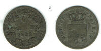 Bayern 1 Kreuzer bavaria, Maximilian II., 1 Kreuzer, like scan -