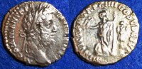 Römische Kaiserzeit - Commodus Denar AR-Denar Commodus, Rv.: MIN VICT PM TRP XIIII COS V DES VI -