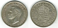 Großbritannien Half Crown 1944 great britain silver coin, george VI., ha... 13,00 EUR prix TTC + 9,90 EUR frais d'envoi