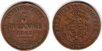 Sachsen 2 Pfennig Sachsen, Johann, Kursmünze 2 Pfennige (Scheidemünze), Erhaltung siehe Scan -