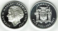 Jamaika 5 Dollars jamaica commemorative coin "Premier Norman Manley" -