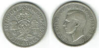Großbritannien 1 Florin (Two shilling) 1943 great britain silver coin, g... 7,50 EUR prix TTC + 9,90 EUR frais d'envoi