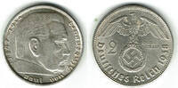 Drittes Reich 2 Reichsmark 1938 B Drittes Reich, 2 Reichsmark 1938 B, Hi... 11,90 EUR prix TTC + 9,90 EUR frais d'envoi