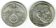 Drittes Reich 2 Reichsmark 1938 J Drittes Reich, 2 Reichsmark 1938 J, Hi... 11,90 EUR prix TTC + 9,90 EUR frais d'envoi