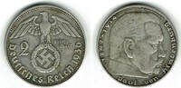 Drittes Reich 2 Reichsmark 1936 D Drittes Reich, 2 Reichsmark 1936 D, Hi... 8,90 EUR  + 9,90 EUR frais d'envoi