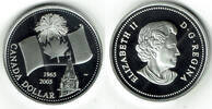 Kanada 1 Dollar 2005 Kanada, 1 Dollar, 2005, 40 Jahre Nationalflagge! Po... 30,00 EUR  + 9,90 EUR frais d'envoi