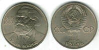 Russland 1 Rubel 1982 sovjet union, 1 rouble 1983, Karl Marx vorzüglich ... 7,50 EUR  + 9,90 EUR frais d'envoi