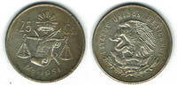 Mexiko 25 Centavos 1951 Mexico 1951, 25 Centavos vorzüglich 9,00 EUR  + 9,90 EUR frais d'envoi