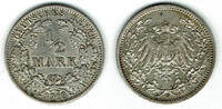 Kaiserreich 1/2 Mark 1913 G Kaiserreich, Kursmünze 1/2 Mark 1913 G, 900e... 7,00 EUR  + 9,90 EUR frais d'envoi