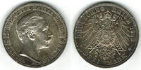 Preußen 3 Mark 1912 Kaiserreich, Preußen 3 Mark 1912 A, Wilhelm II., Erh... 22,00 EUR  + 9,90 EUR frais d'envoi