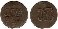 Niederlande - Niederländisch Ostindien, Java 1 Duit netherlands east indies, Java, duit 1811 -