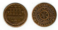 Altdeutschland - Osnabrück 4 Pfennig Stadt Osnabrück, 4 Pfennig, 1726! -