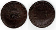 Brasilien 20 Reis (auf 10 Reis) brazil, 20 Reis on 10 Reis 1731 -