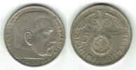 Drittes Reich 5 Reichsmark 1936 A Drittes Reich, 5 Reichsmark 1936 A, Hi... 32,50 EUR  + 9,90 EUR frais d'envoi