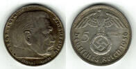 Drittes Reich 5 Reichsmark 1936 D Drittes Reich, 5 Reichsmark 1936 D, Hi... 42,00 EUR  + 9,90 EUR frais d'envoi