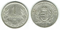 Ungarn 1 Pengö Ungarn 1 Pengö 1938 -