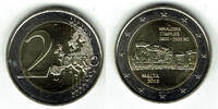 Malta 2 Euro 2018 Malta 2018, 2&euro;-Gedenkm&uuml;nze : Mnajdra bankfrisch 5,50 EUR  + 9,90 EUR frais d'envoi