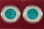 Österreich 25 Euro austria, bimetal coin 2007 "austrian aviation", with box / COA, silver / niob -