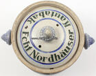 Nordhausen/Thüringen O.J. Kautabak-Topf/Kautabak Grimm & Triepel Nordhausen gegr. 1849 1-2