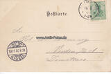 Morsum/Verden (Thedinghausen) 1903 Ansichtskarte / Postkarte / Gruss aus Morsum. / Strasse in Morsum. / Schule ... 2