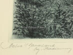 Balve / Sauerland O.J. Original Radierung von Waldemar Hoya 1889-1952, Deutscher Maler und Graphiker 2