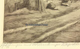 Pfäffingen / Ammerbuch / Tübingen O.J. Radierung von W. Romberg - Stuttgart 1-2