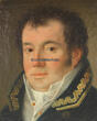 Roggenburg / Weißenhorn / Augsburg / Bayern um 1830 Paar Biedermeier Portraits / Öl / Rentbeamter Messmer Franz mit Frau Kreszenz .. 2