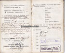Deutsches Reich 1897-1917 Militärpass / Soldbuch / Führungszeugnis von Heinrich Wallbaum 2-3