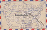 Amerika / Deutsches Reich  Schmuckkarte / LZ 127 (Graf Zeppelin) / Rückfahrt Amerikafahrt 1928 2 -3