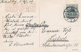 Deutsches Reich 1909 Ansichtskarte / Postkarte / Zulu War Dance 3