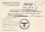 Drittes Reich / Arnsberg 1944 Ansichtskarte / Postkarte / Der Beauftragte für den Vierjahresplan 2-3