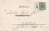 Düsseldorf 1899 Ansichtskarte / Postkarte / Maria Empfängniss Kirche 2-3