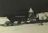 Dötlingen / Landkreis Oldenburg um 1905 Radierung von Georg Bernhard Müller vom Siel / Nächtliche Winterlandschaft 2