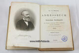 Deutsches Reich 1878 O.A. Schulz/Allgemeines Adressbuch für den deutschen Buchhandel 3