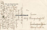Calle/Meschede/Wallen  Ansichtskarte/Weihe des Krieger-Ehrenmals Calle,14 Juni 1925/Den Leiden des... 1-2
