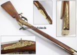 Preussen 1750-1760 Barockgewehr mit vergoldeten Beschlägen mit militärischen Motiven 2-3