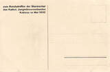 Koblenz(5400) 1932 Ansichtskarte zum Reichstreffen der Sturmschar des Kathol. Jungmännerverbandes 2-3