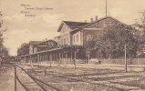  1915 Mlawa/Mielau/Polen/Ostpreußen Ansichtskarte/Postkarte/Mlawa. Dworzec Drogi Zelaznej./Mlawa. Bahnhof. 2
