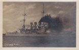 Deutsches Reich Fotokarte/Linienschiff Elsass. -
