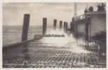 Cuxhaven Ansichtskarte/Postkarte/Nordseebad Cuxhaven. Alte Liebe b. Sturm -