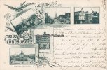 Lüneburg Ansichtskarte/Postkarte/Gruss aus Lüneburg/Marktplatz/Altes Haus am Sand/... -