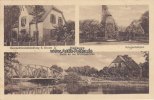 Hellwege/Sottrum Ansichtskarte/Postkarte/Hellwege/Gemischtwarenhandlung E. Droste/... -