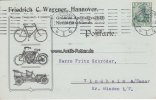 Hannover Ansichtskarte/Postkarte/Friedrich C. Wagener, Hannover./Größtes ... -