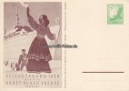 Hamburg Luftpost/Ganzsachenkarte/Reichstagung 1938 der N.S.G. Kraft durch Freude Hamburg -