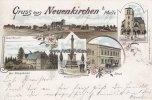 Neuenkirchen b. Melle Ansichtskarte/Postkarte/Litho/Gruss aus Neuenkirchen b. Melle/Total-Ansicht/... -