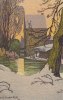 München/Schwabing Ansichtskarte/Postkarte/Künstlerkarte/signiert E.E. Schlatter/Alte-Mühle in ... -