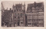 Hildesheim Ansichtskarte/Postkarte/Hildesheim, Tempelherrenhaus u. Wedekind. -